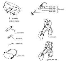 Harness for Husqvarna 132 L