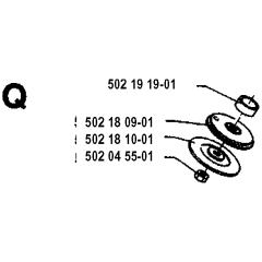 Bevel Gear for Husqvarna 132RB