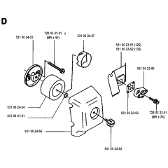 Air Filter for Husqvarna 132RB