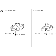 Guards for Husqvarna 133R