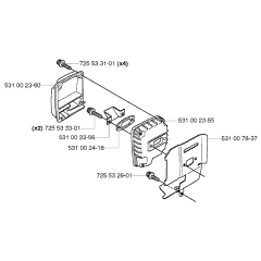 Muffler for Husqvarna 133R