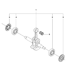 Crankshaft Assembly for Husqvarna