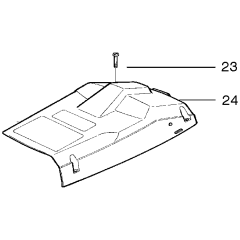 Cover Assembly for Husqvarna 136