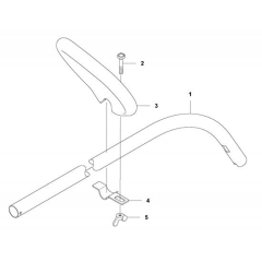Tube for Husqvarna 136 LiC