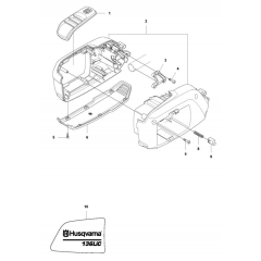 Battery Housing for Husqvarna