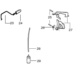 Throttle Controls for Husqvarna 137e