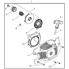 Starter Assembly for Husqvarna 137e