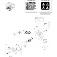 Camshaft, Crankshaft & Piston