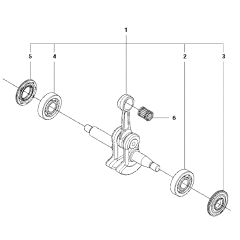 Crankshaft Assembly for Husqvarna 140
