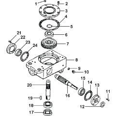 Gearbox Assembly for Belle 1400