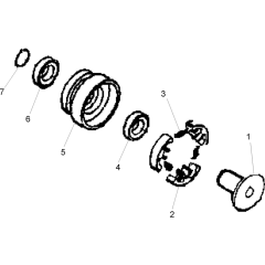 Clutch Assembly for Belle Trowel