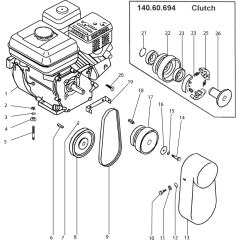 Honda Drive for Belle Trowel