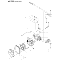 Carburetor & Air Filter Assembly