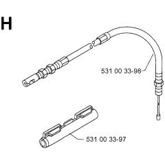 Throttle Controls for Husqvarna 141B