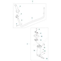 Handle Assembly for Husqvarna