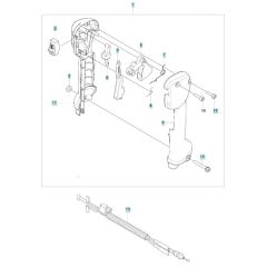 Throttle Assembly for Husqvarna