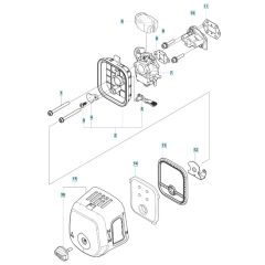 Air Filter Assembly for Husqvarna