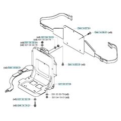 Harness Assembly for Husqvarna 145 BT