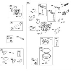 Carburettor Assembly for Briggs