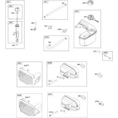 Exhaust System for Briggs & Stratton