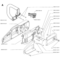 Chassis Frame for Husqvarna 1500