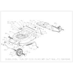 Deck Assembly for Masport 150ST