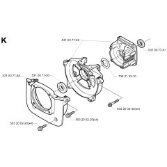 Crankcase for Husqvarna 152RB