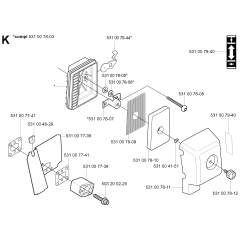 Air Filter for Husqvarna 152RJ