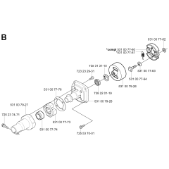 Clutch for Husqvarna 152RJ