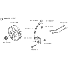 Ignition System for Husqvarna 152RJ