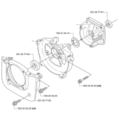 Crankcase for Husqvarna 153R