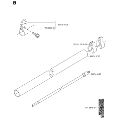 Shaft for Husqvarna 153R