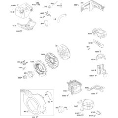 Blower Housing & Starter Assembly