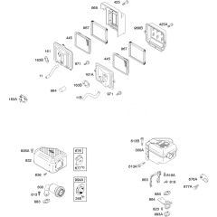 Air Filter & Exhaust Assembly