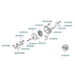 Starter Assembly for Husqvarna