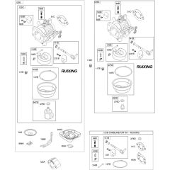 Carburettor Assembly for Briggs
