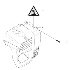 Cylinder Cover for Husqvarna 170BT