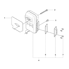Muffler Assembly for Husqvarna