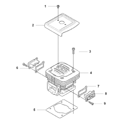 Cylinder Assembly for Husqvarna