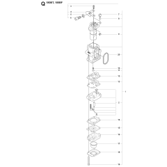 Carburetor Assembly for 180BF
