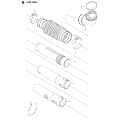 Tube Assembly for Husqvarna 180BT