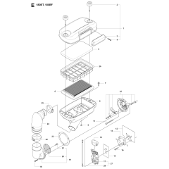 Carburetor & Air Filter Assembly
