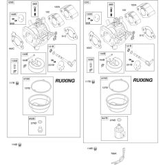 Carburettor Assembly for Briggs