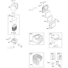 Air Filter & Exhaust Assembly