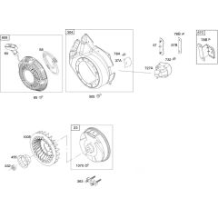 Blower Housing & Starter Assembly