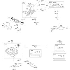 Control & Fuel Assembly for Briggs