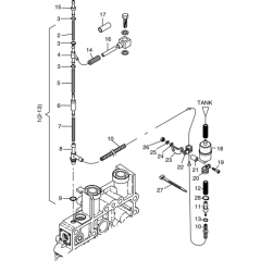 Fuel-3 Assembly for Hatz 1B30