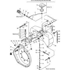 Fuel-4 Assembly for Hatz 1B30