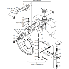 Fuel-6 Assembly for Hatz 1B30