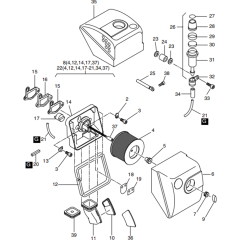 Air Filter for Hatz 1B30